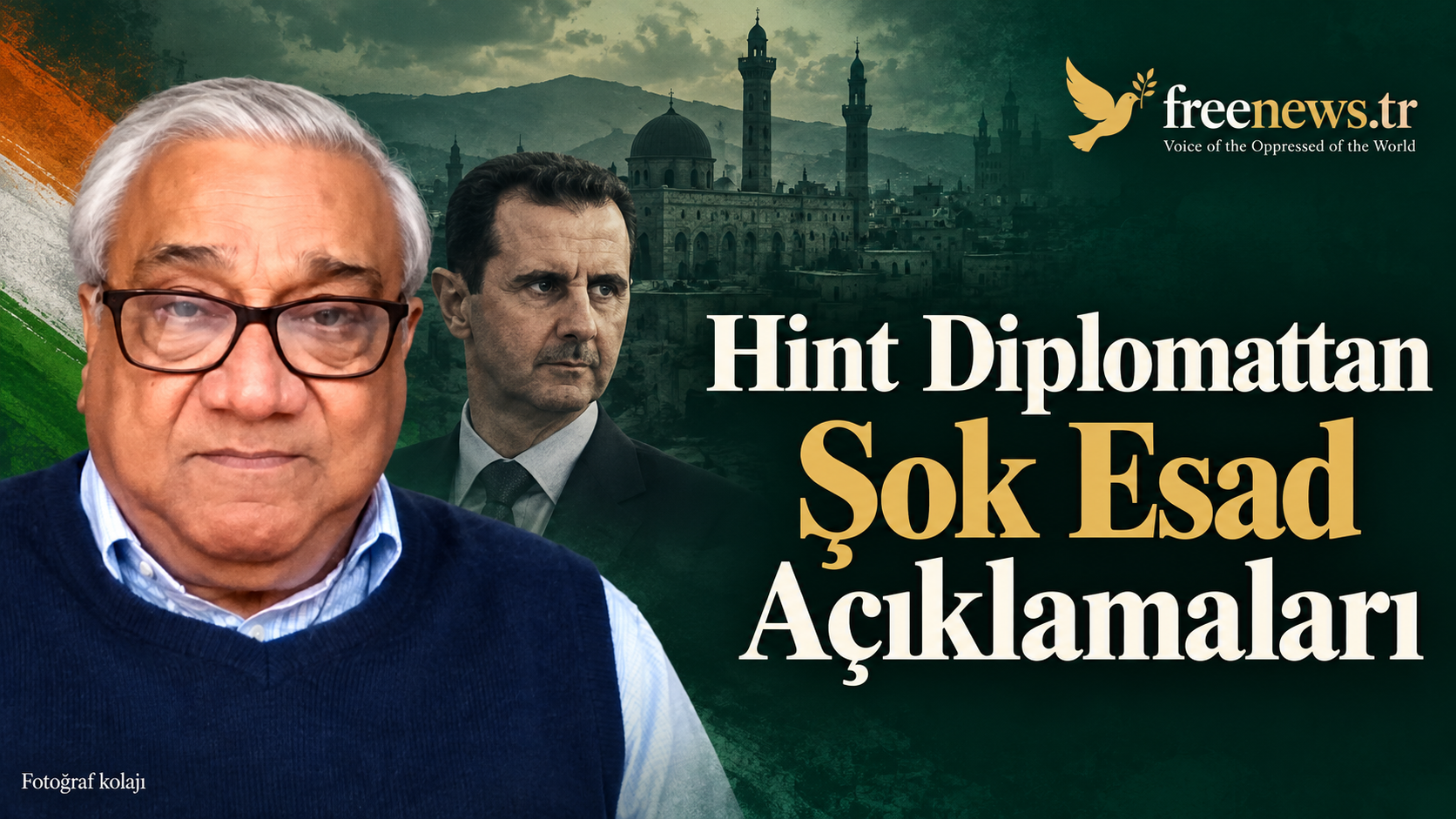 Hint Diplomattan şok Esad Açıklamaları