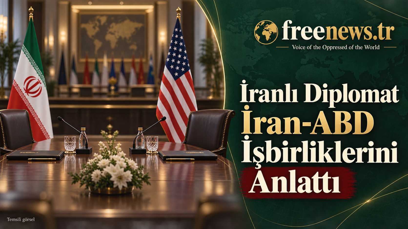 İranlı Diplomat İran-ABD İşbirliklerini Anlattı
