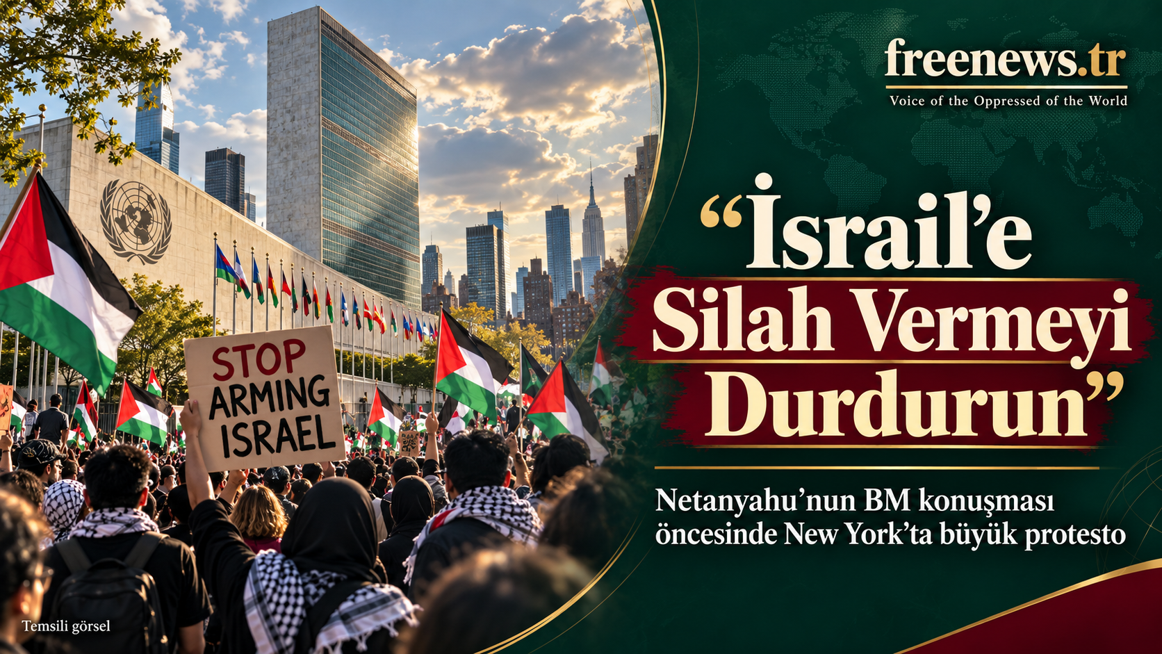 İsrail’e Silah Vermeyi Durdurun