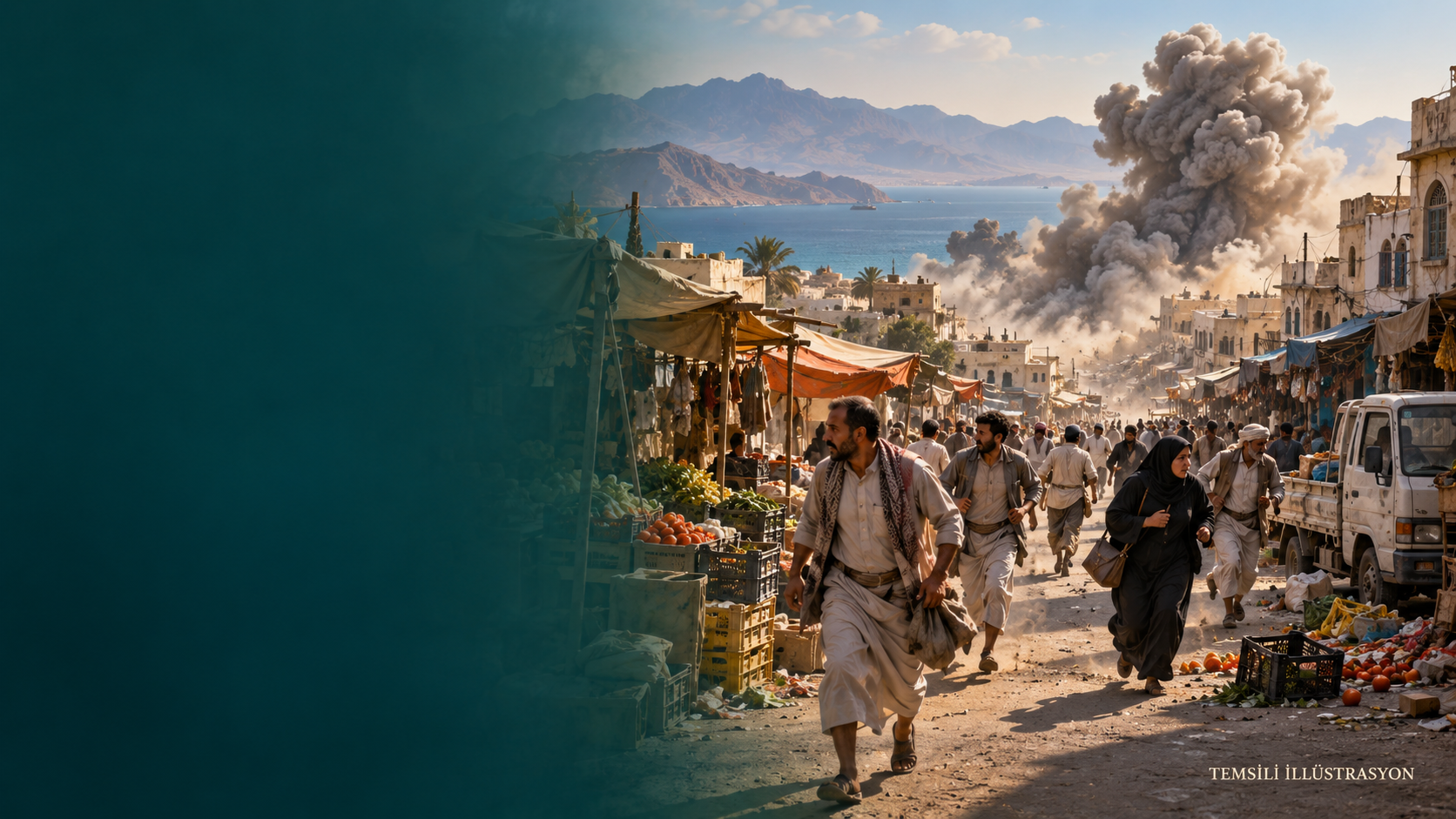 Yemen’de Pazar Yerinde Korkunç Patlama