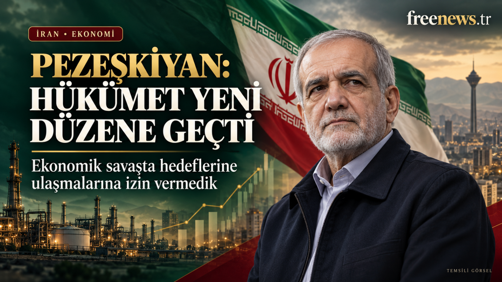 Pezeşkiyan: Hükümet özel koşullar için yeni düzene geçti