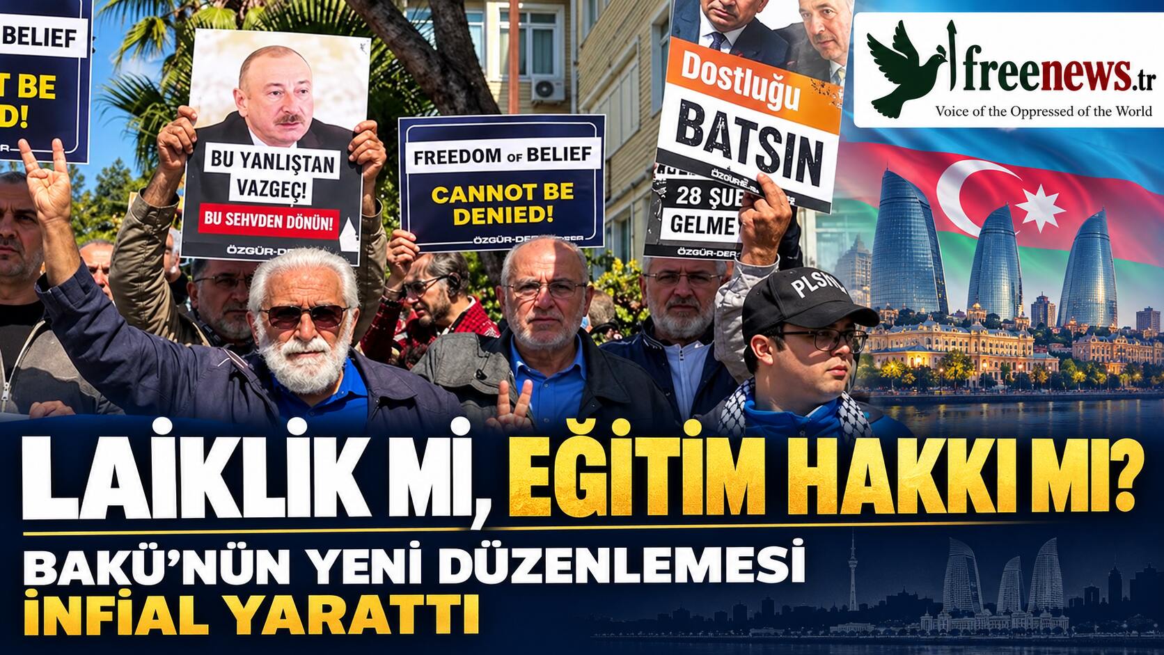 Laiklik mi, Eğitim Hakkı mı? Bakü’nün Yeni Düzenlemesi Infial Yarattı